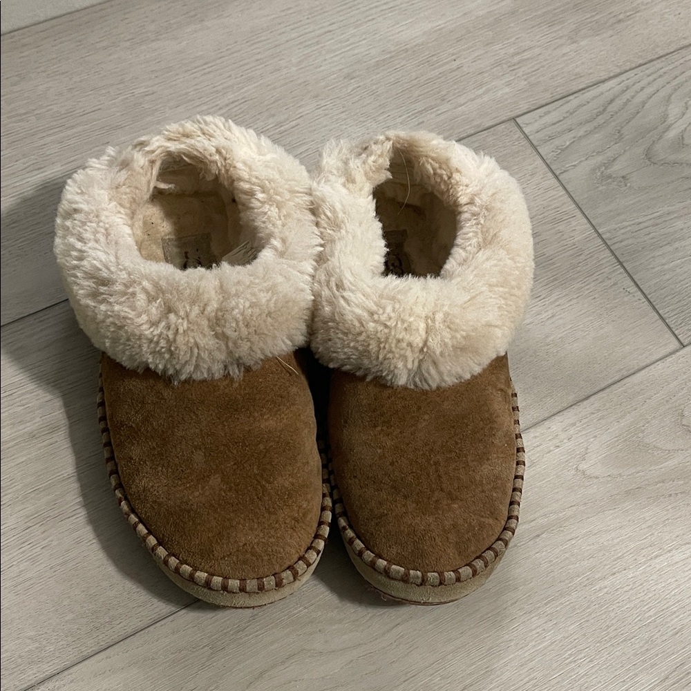 UGG Cream Plush slippers